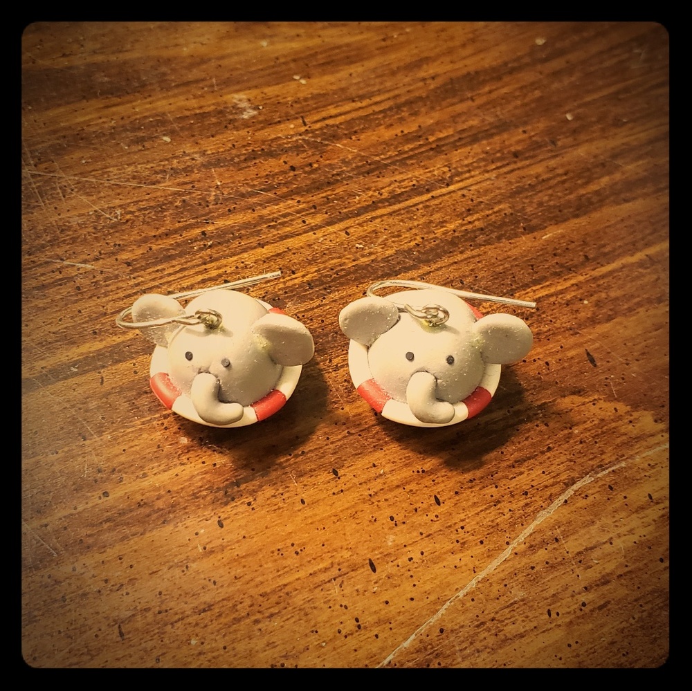 Elephant Earrings